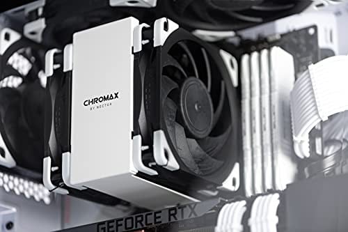 Noctua NF-A12x25 PWM chromax.black.swap, sessiz birinci sınıf fan, 4 pinli (120 mm, siyah)