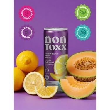 NONTOXX Limon Kavun Sirkeli Gazlı İçecek 250 ml