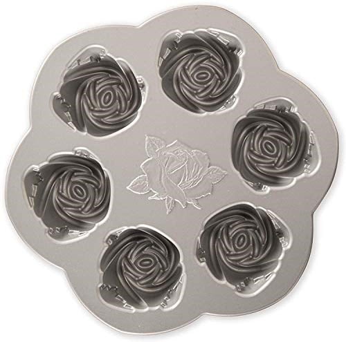 Nordic Ware Platinum Rosebud Baking Pan
