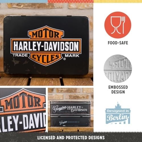 Nostalgic-Art 30703 Harley-Davidson – Orijinal, saklama kabı düz