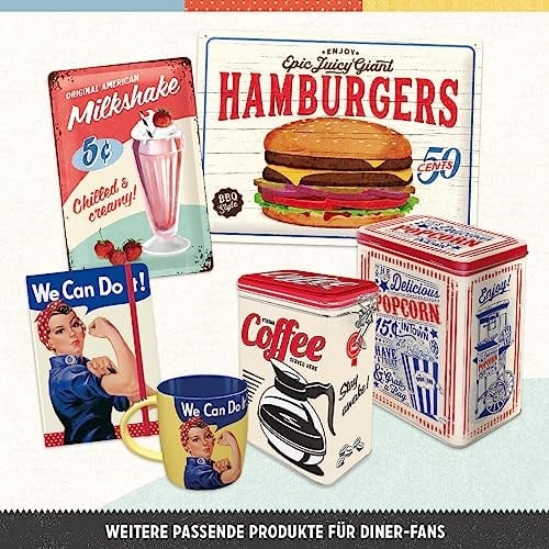 Nostalgic-Art 83095 Home & Country – Wonder daireleri, magnet-Set (9TEILIG)