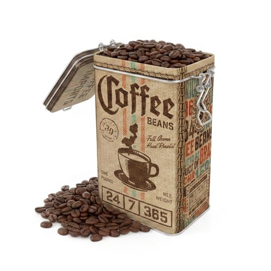 Nostalgic-Art Retro kahve kutusu, 1,3 l, kahve tutkunları için hediye fikri, aroma kapaklı sac kutu, vintage tasarım | Aroma kapaklı sac kutu, vintage tasarım, kahve dekorasyonu, kahve hayranları için