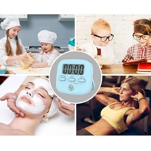 NPO NPT05M Mutfak,Ders,Yemek için 99:59dk Dijital Alarm Kronometre,Pomodoro Öğrenci Motivasyon Saati