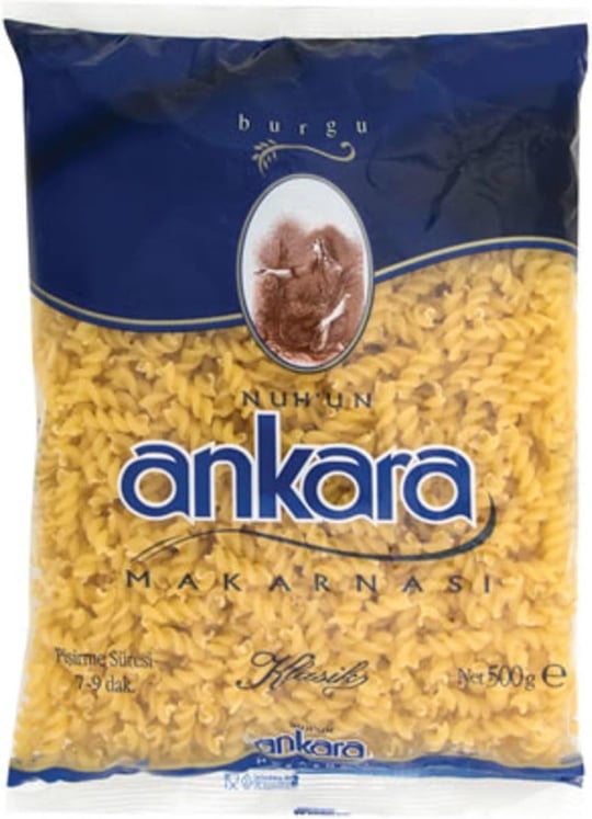 Nuhun Ankara Makarnası Burgu 500 g