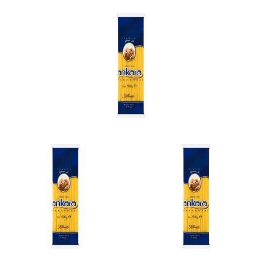 Nuhun Ankara Makarnası Spagetti 500 g 3lü paket