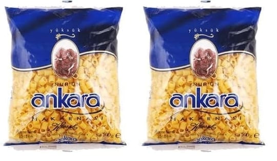 Nuhun Ankara Makarnası Yüksük 500 g 2li paket