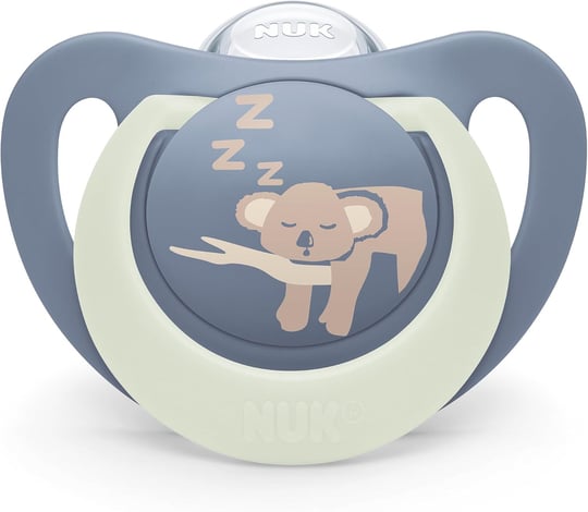 NUK FC Night 2li Gece Emzik, 0-6 ay,Hipo/Koala