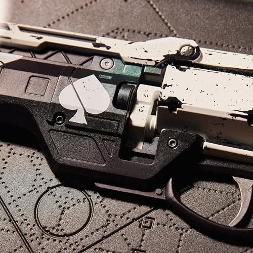 Numskull Ace of Spades Egzotik Silah Figürü 12x6 (30 x 17 cm) Sınırlı Sayıda Koleksiyon Çoğaltma Heykeli - Resmi Kader Ürünü - FPS Bilim Kurgu Aksiyon Video Oyunu Figürü