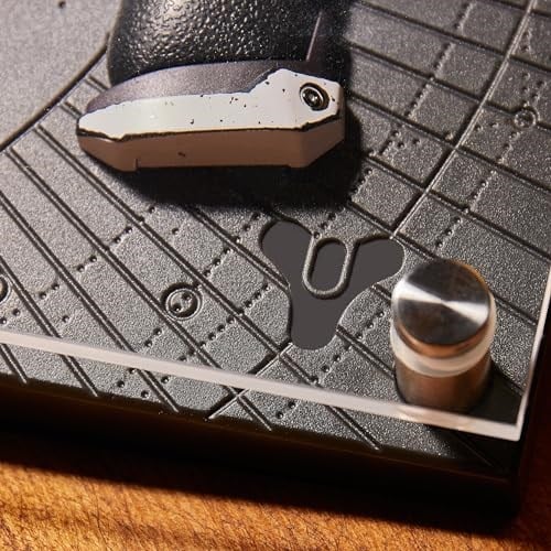 Numskull Ace of Spades Egzotik Silah Figürü 12x6 (30 x 17 cm) Sınırlı Sayıda Koleksiyon Çoğaltma Heykeli - Resmi Kader Ürünü - FPS Bilim Kurgu Aksiyon Video Oyunu Figürü