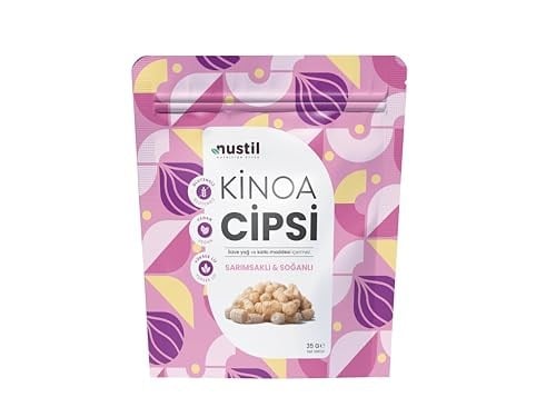 Nustil Nutrition Style Kinao Cipsi Sarımsak Soğanlı 35 g