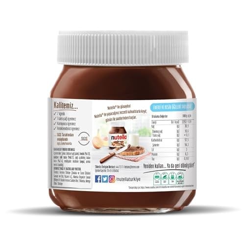Nutella Kakaolu Fındık Kreması 400 Gr