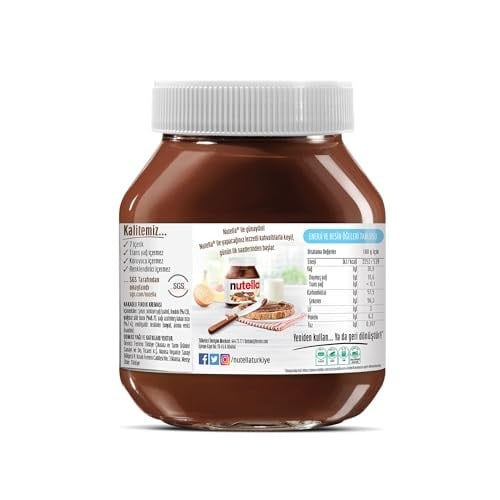 Nutella Kakaolu Fındık Kreması 750 Gr