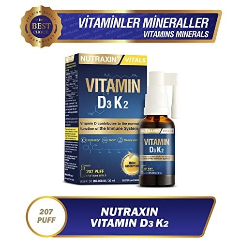 Nutraxin D3K2 Vitamin 30 Ml