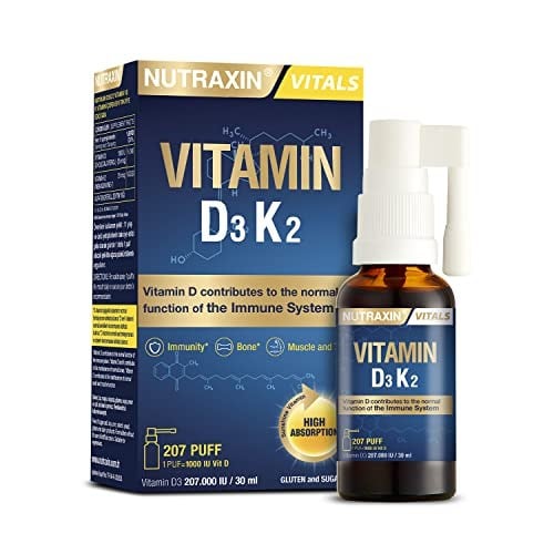 Nutraxin D3K2 Vitamin 30 Ml