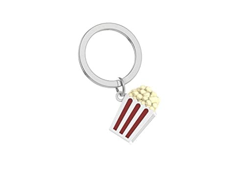 O meta[l]morphose Metalorphose – Anahtarlık Popcorn – MTM135-01, kırmızı/beyaz, tek boy, Kırmızı/Beyaz, Ölçü Birimi