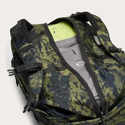 Oakley Sırt Çantaları Road Trip Geri Dönüşümlü Duffle 50L Çanta, Kaplan Kamuflaj Yeşili, Tek Boyut, Kaplan Kamuflaj Yeşili, Tek Boyut, Road Trip Geri Dönüşümlü Duffle 50l Çanta, Kaplan Kamuflaj Yeşili