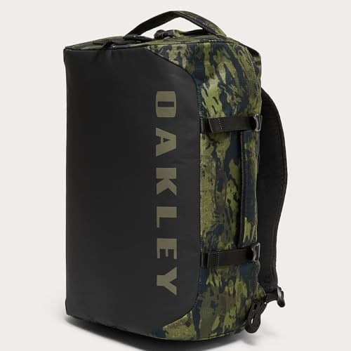 Oakley Sırt Çantaları Road Trip Geri Dönüşümlü Duffle 50L Çanta, Kaplan Kamuflaj Yeşili, Tek Boyut, Kaplan Kamuflaj Yeşili, Tek Boyut, Road Trip Geri Dönüşümlü Duffle 50l Çanta, Kaplan Kamuflaj Yeşili