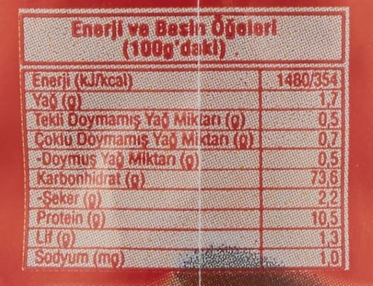 OBA Makarna Oba irmik, 500 gr