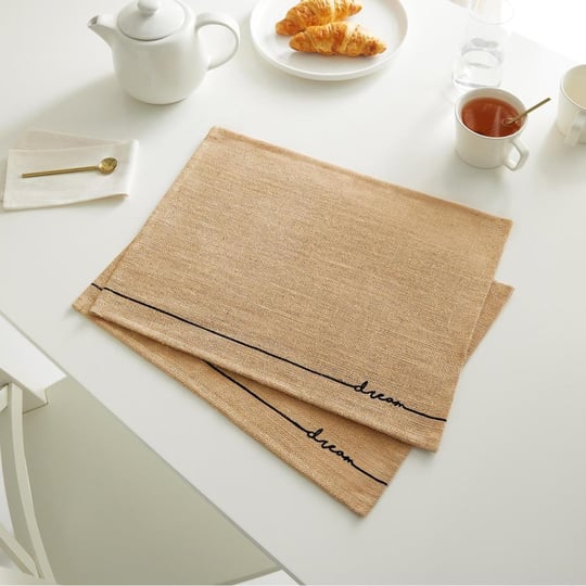 Ocean Home Textile 2li Dream Jüt Amerikan Servis 45 X 35 Cm