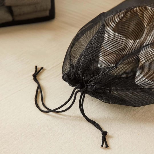 Ocean Home Textile 6lı Siyah Renk File Bavul İçi Düzenleyici Set
