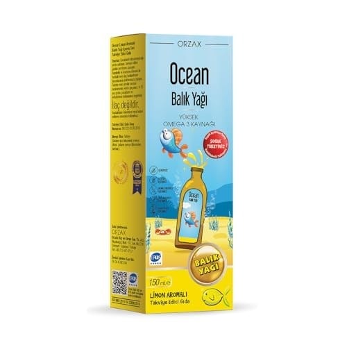 Ocean Omega 3 Limon Aromalı 150 ml Şurup