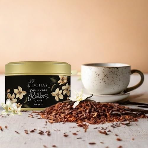 OCHAY Vanilyalı Rooibos Çayı 50 Gram (%100 Doğal Aromalı)