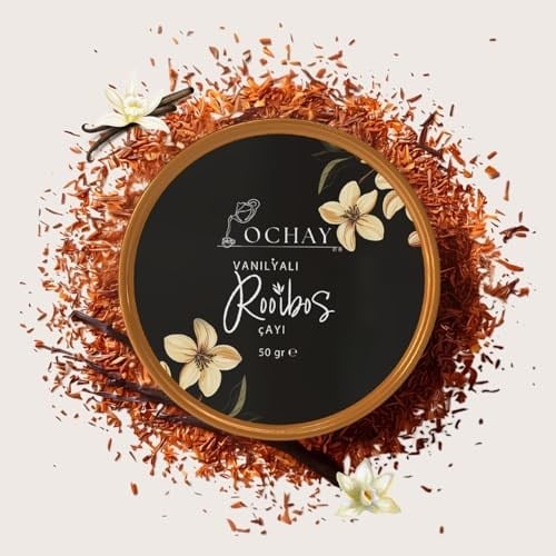 OCHAY Vanilyalı Rooibos Çayı 50 Gram (%100 Doğal Aromalı)