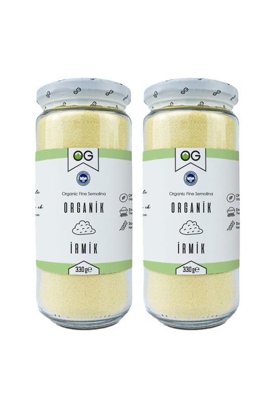 OG 2li Organik İrmik 330 Gr