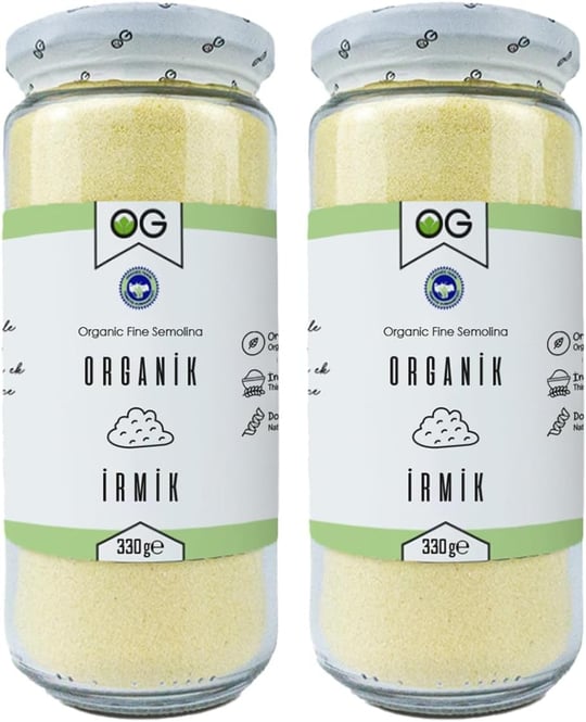 OG 2li Organik İrmik 330 Gr