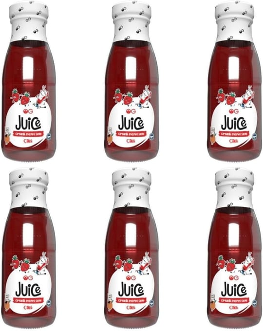 OG 6lı Organik Çilek Suyu 250 ml