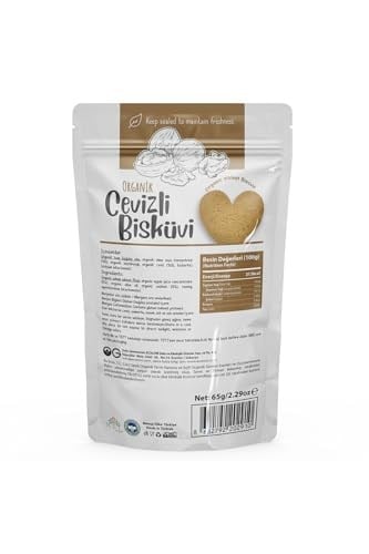OG Organik Cevizli Bisküvi 65 gr