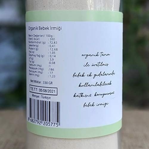 OG Organik İrmik 330 Gr
