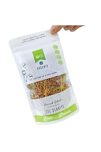 OG Organik Karışık Sebzeli Tam Buğday Tel Şehriye 180 gr +8 Ay