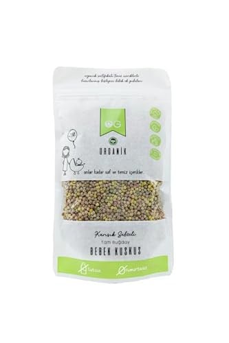 OG Organik Karışık Sebzeli Tam Buğday Bebek Kuskus 250 gr +8 Ay