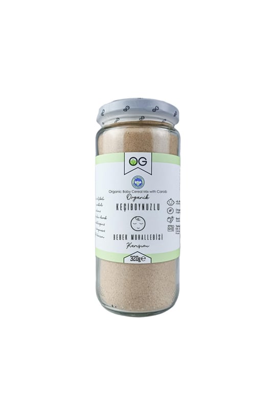 OG Organik Keçiboynuzlu Bebek Muhallebisi Karışımı 320 Gr