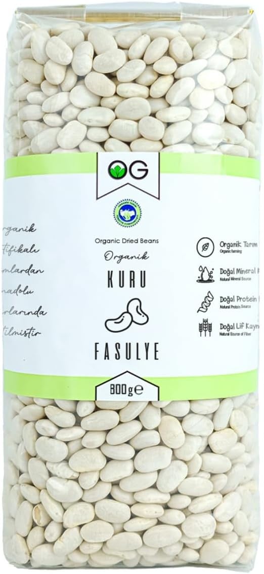 OG Organik Kuru Fasulye 800 gr