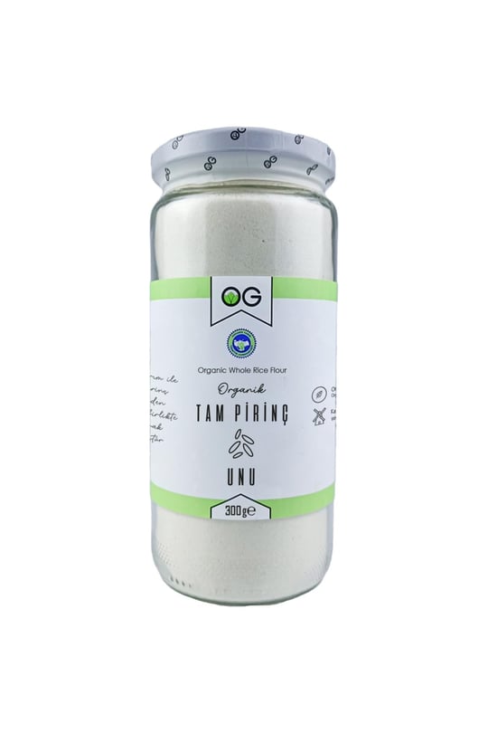 OG Organik Tam Pirinç Unu 300 gr