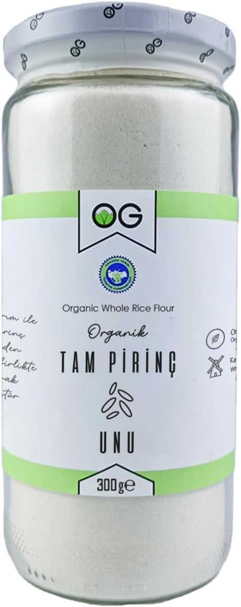 OG Organik Tam Pirinç Unu 300 gr