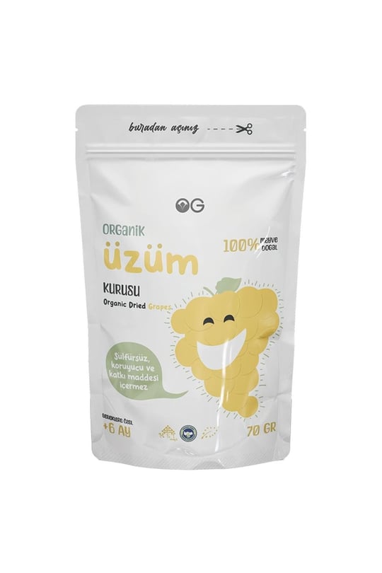 OG Organik Üzüm Kurusu 70gr
