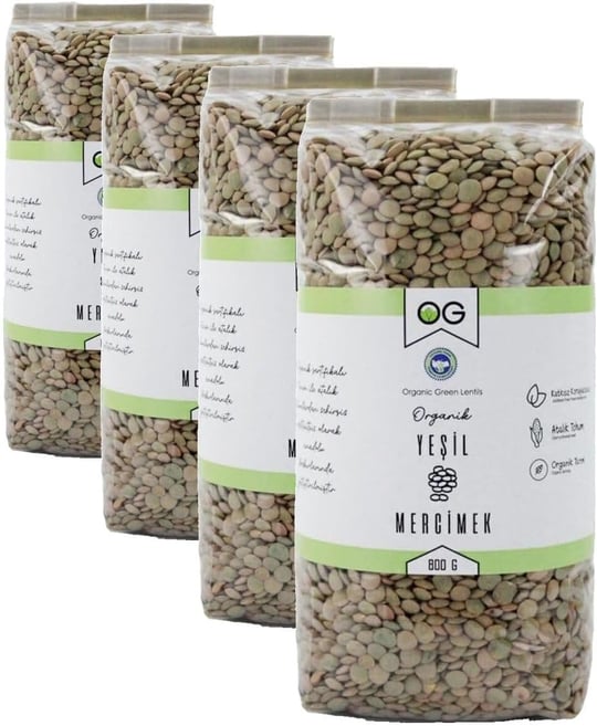 OG Organik Yeşil Mercimek 800 gr