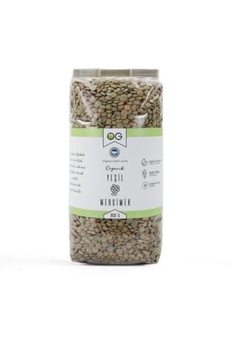 OG Organik Yeşil Mercimek 800 gr