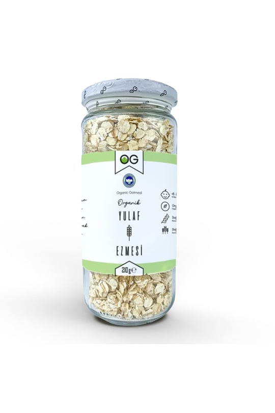 OG Organik Yulaf Ezmesi 210 Gr +6 Ay