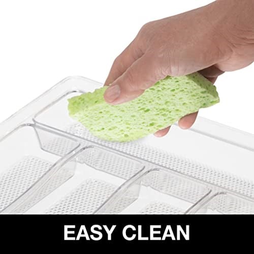Oggi Şeffaf Tepsi Sofra Takımı Düzenleyici, 5 Bölmeli - Seçenekler: 5-Compartment, 6-Compartment