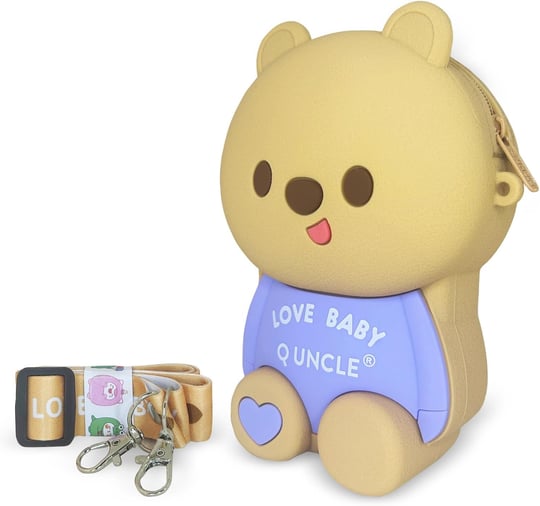 Ogi Mogi Toys Silikon Minik Ayı Omuz Çantası