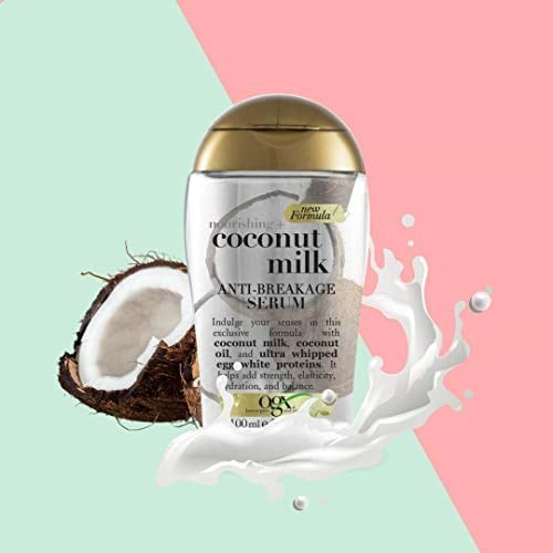 ogx besleyici ve kırılma karşıtı coconut milk serum 100 ml