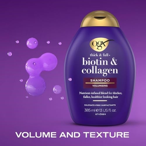 OGX Biotin ve Kolajen Şampuan (385 ml) - Seçenekler: Tek Ebat, 2 ADET, Tek Ebat 2li paket