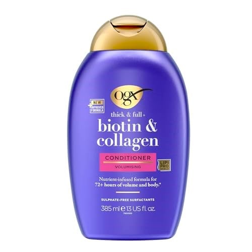 ogx dolgunlaştırıcı biotin & kolajen saç bakım kremi yeni ph dengeli formül 385ml - Seçenekler: 13.02 Fl Oz (Pack of 1), 13.02 Fl Oz (Pack of 1) (3 paketi)
