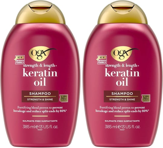 ogx kırılma karşıtı keratin oil şampuan 385 ml - Seçenekler: Pack of 2, Tek Ebat