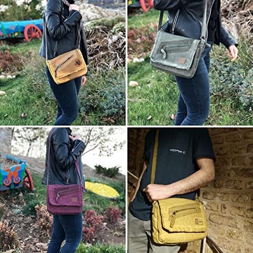 Old Cotton Cargo 7136 Robbie S Bag Tablet - Omuz Çantası