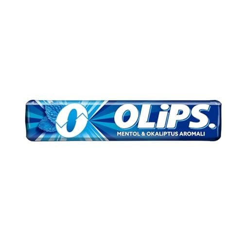 Olips Mentol Okaliptüs Aromalı Stick Şeker 28 gr 24 Adet